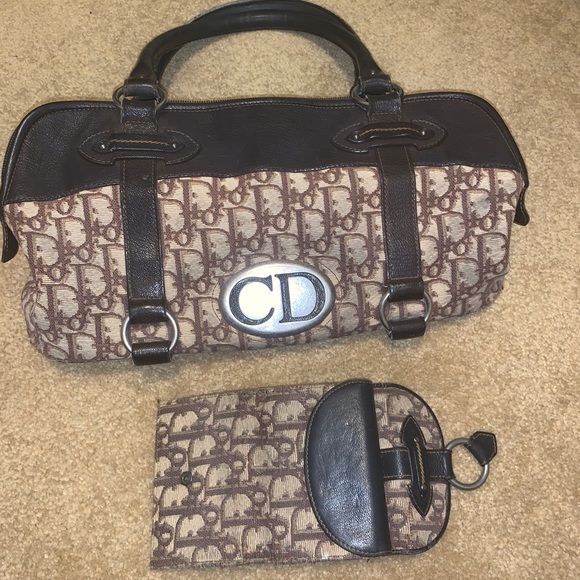 Vintage authentic Christian Dior purse and wallet - Picture 3 of 7